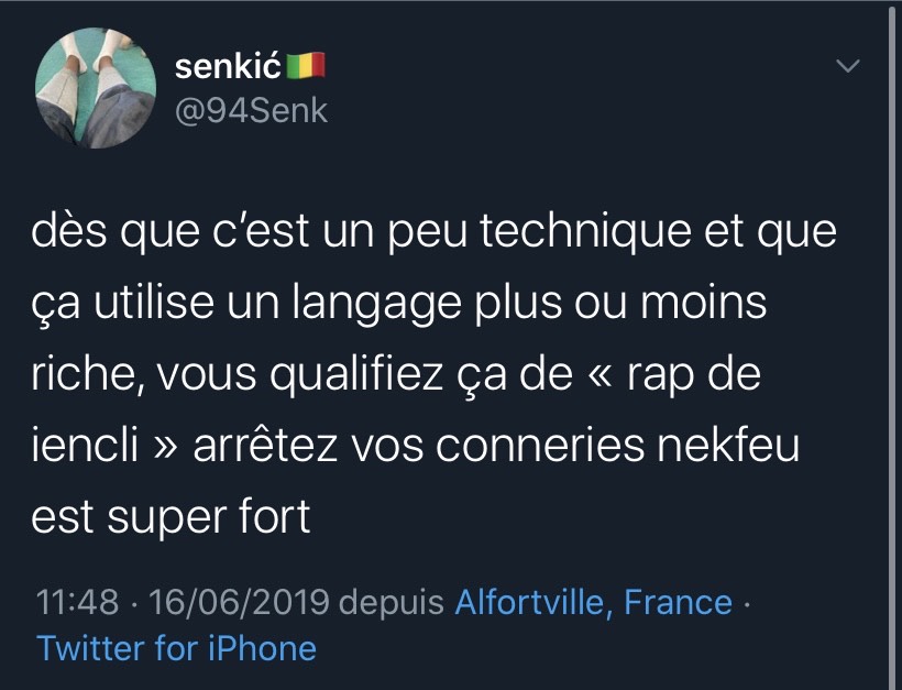 indignation itérative
