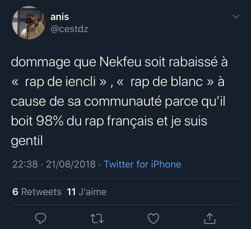 indignation itérative
 